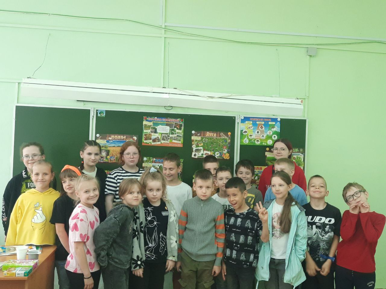 Восьмой день пришкольного лагеря. День экологии..