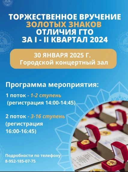 ГТО это престижно.